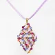 Symphony - Terence Rhombus M-Mauve Suedine - 2